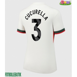 Chelsea Marc Cucurella #3 Bortatröja Kvinnor 2025-26 Kortärmad